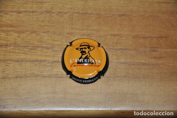 Coleccionismo de cava: chapa cava l&acute;americano, mont-ferrant