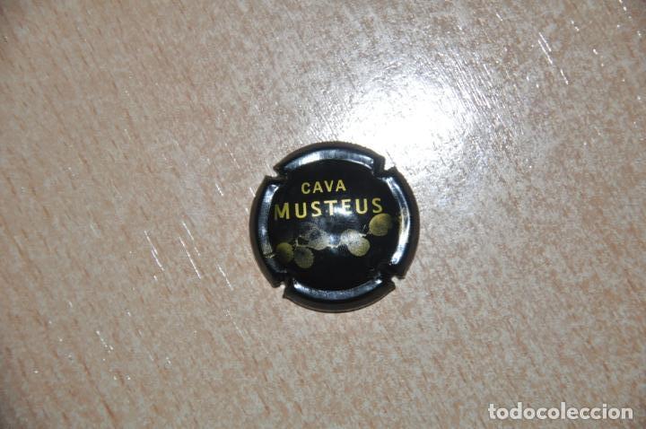 Coleccionismo de cava: chapa cava musteus