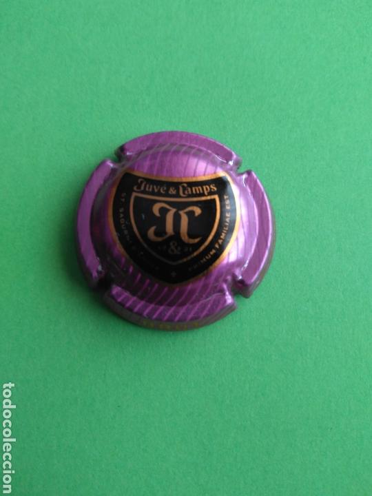 Coleccionismo de cava: PLACA CHAPA DE CAVA - JUVE CAMPS