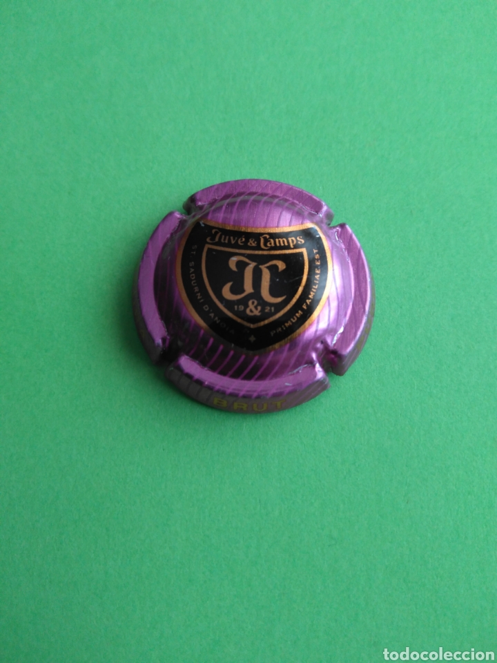 Coleccionismo de cava: PLACA CHAPA DE CAVA - JUVE CAMPS