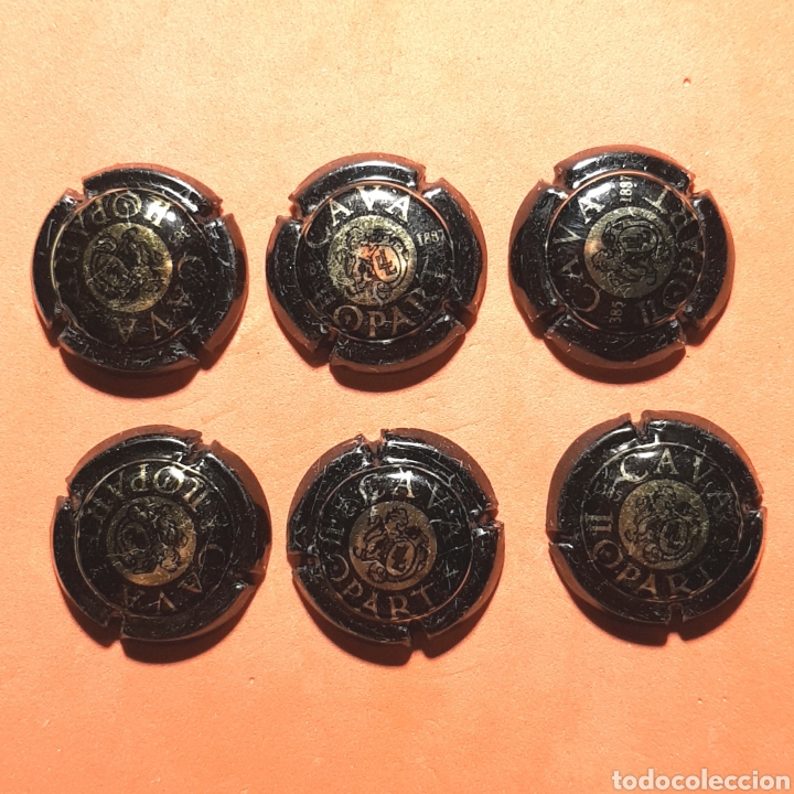 Coleccionismo de cava: LOTE 6 CHAPAS CAVA - CAVA LLOPART