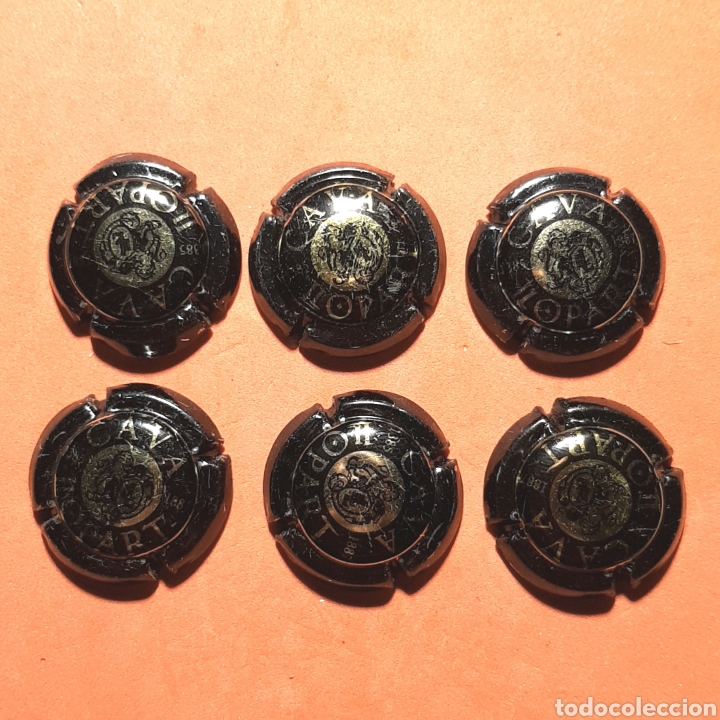Coleccionismo de cava: LOTE 6 CHAPAS CAVA - CAVA LLOPART