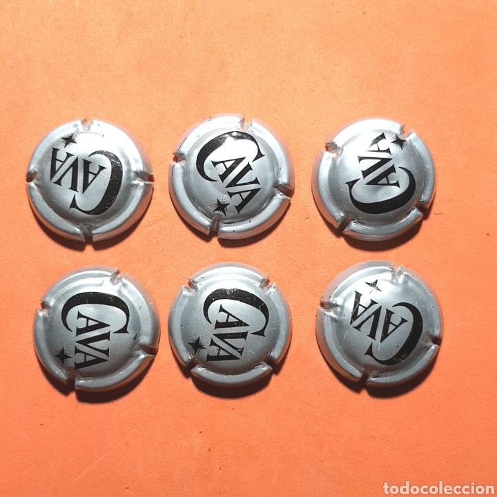 Coleccionismo de cava: LOTE 6 CHAPAS CAVA - CAVA