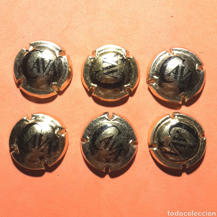 Coleccionismo de cava: LOTE 6 CHAPAS CAVA - CAVA