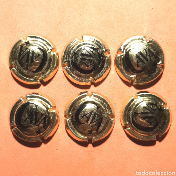 Coleccionismo de cava: LOTE 6 CHAPAS CAVA - CAVA