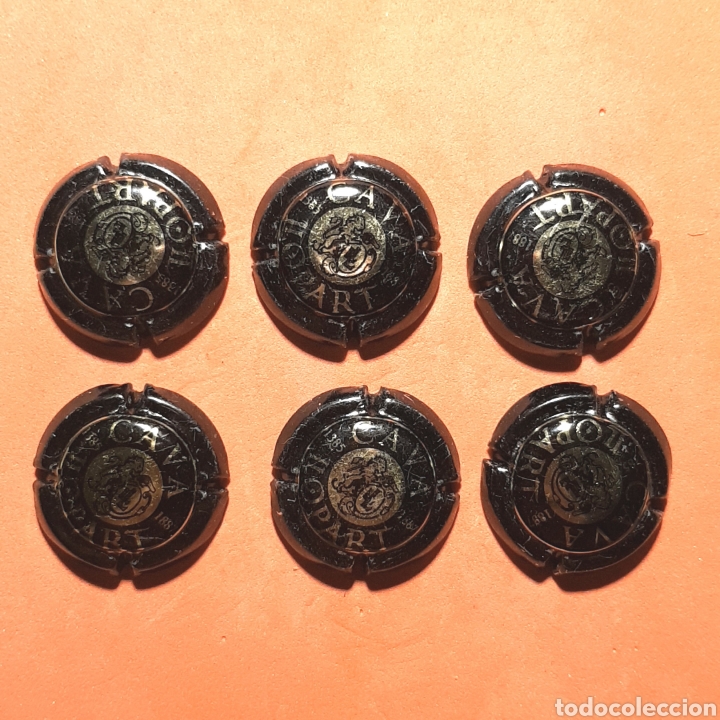 Coleccionismo de cava: LOTE 6 CHAPAS CAVA - CAVA LLOPART