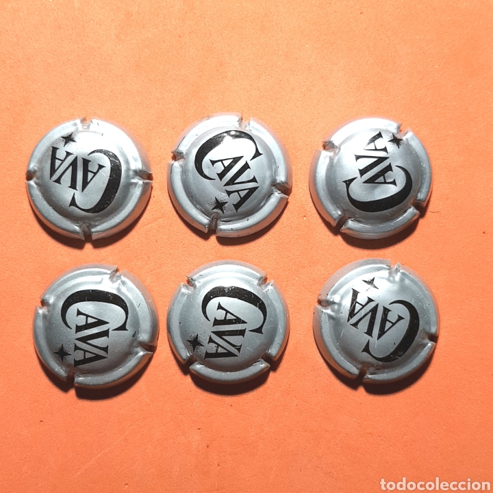 Coleccionismo de cava: LOTE 6 CHAPAS CAVA - CAVA