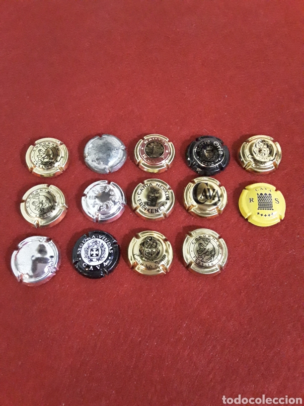 Coleccionismo de cava: Lote variado de chapas de cava - Foto 1