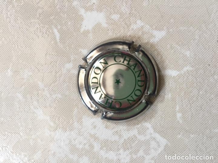 Coleccionismo de cava: Placa cava Chandon. Placas / chapas / chapa - Foto 1
