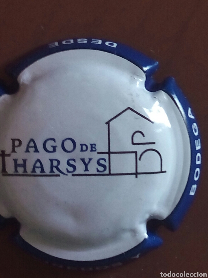 Coleccionismo de cava: PLACA CAVA PAGO DE THARSYS - Foto 1