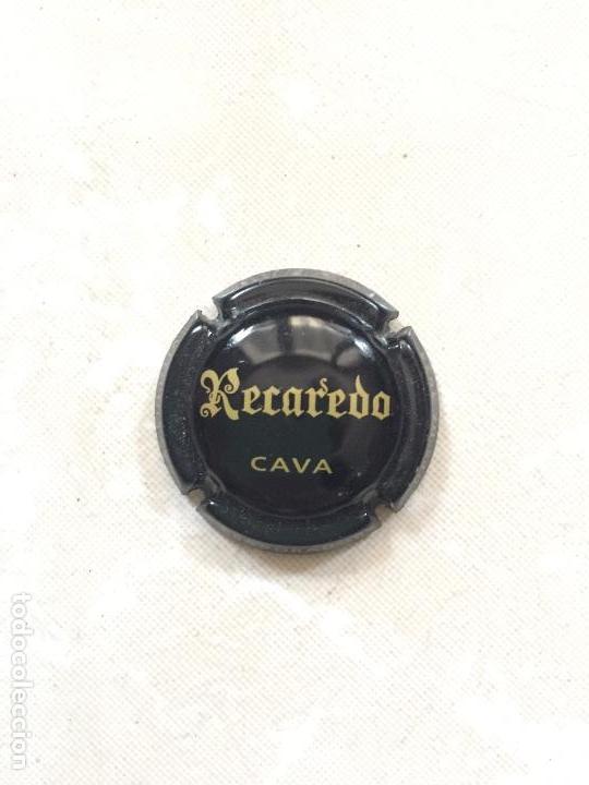 Coleccionismo de cava: Placa cava Recaredo. Chapa / placas / chapas - Foto 1