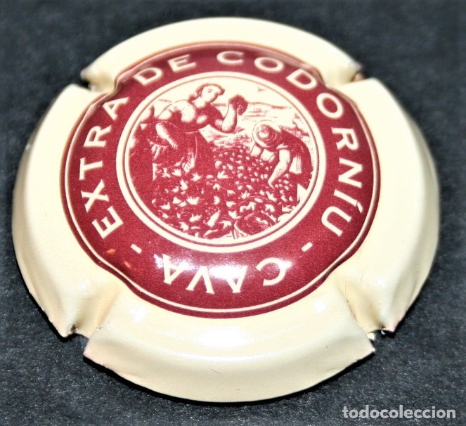 Coleccionismo de cava: PLACA DE CAVA - CODORNIU - CAVA EXTRA - VENDIMIA - Foto 1