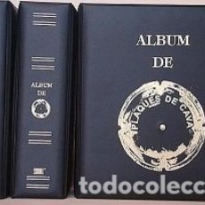 Coleccionismo de cava: ALBUM INTERCANVI PARA PLACAS DE CAVA CON 15 HOJAS BURBUJAS TRANSPARENTES.. Lote 253511500