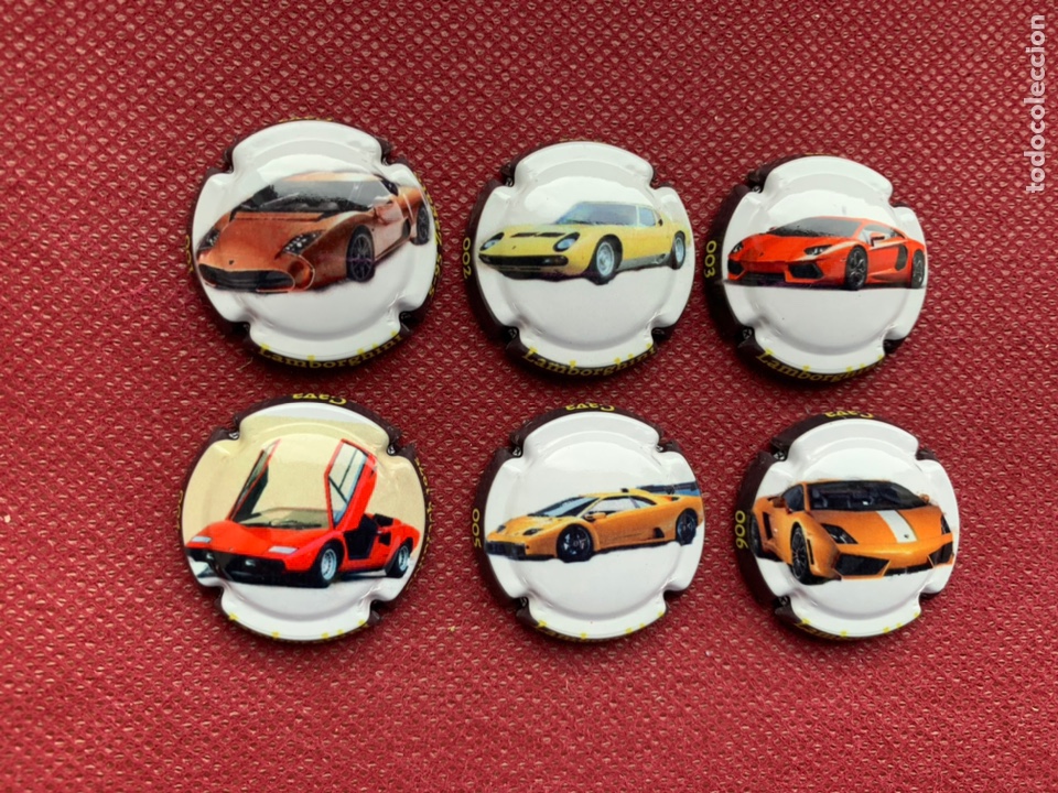 Coleccionismo de cava: Pirulas tematicas Lamborgini