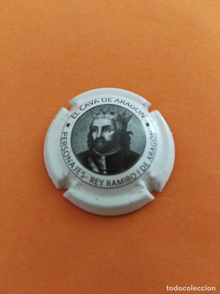 Coleccionismo de cava: PLACA CAVA DE ARAG&Oacute;N RAMIRO - Foto 1