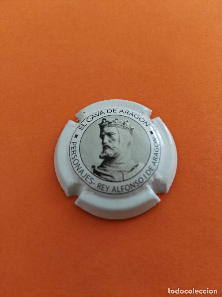 Coleccionismo de cava: PLACA CAVA DE ARAG&Oacute;N ALFONSO - Foto 1