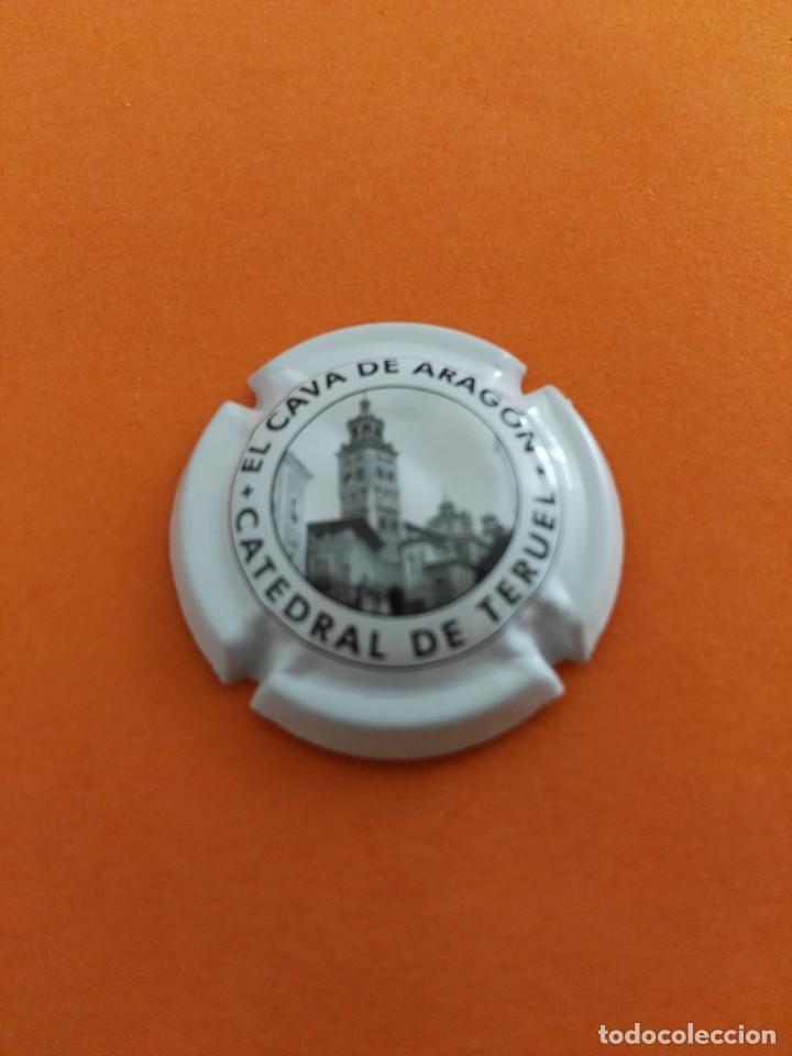 Coleccionismo de cava: PLACA CAVA DE ARAG&Oacute;N CATEDRAL DE TERUEL - Foto 1