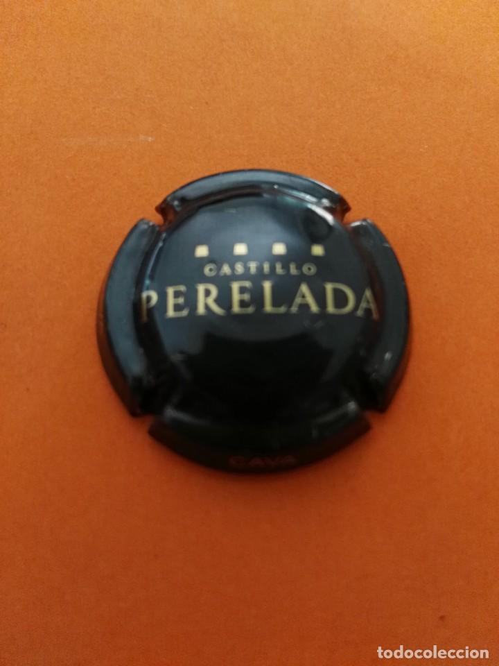Coleccionismo de cava: PLACA DE CAVA CASTILLO PERELADA - Foto 1