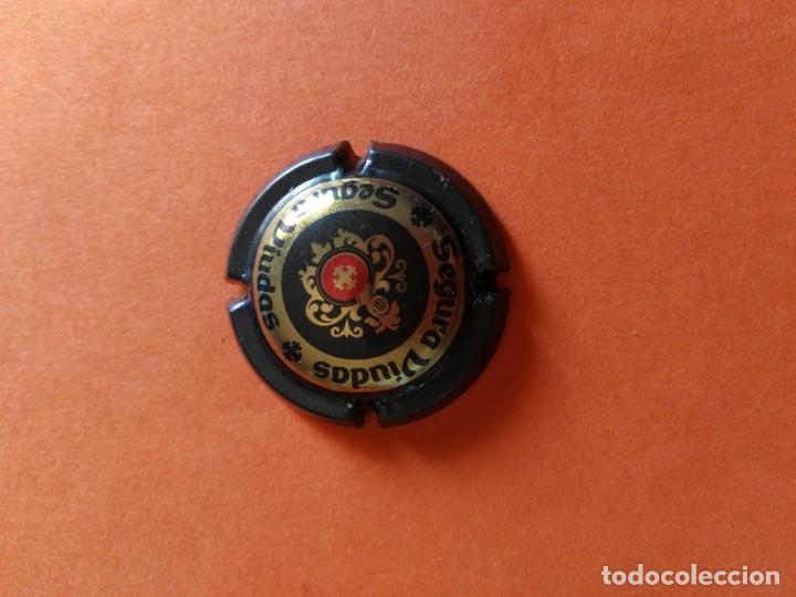 Coleccionismo de cava: PLACA DE CAVA SEGURA VIUDAS - Foto 1