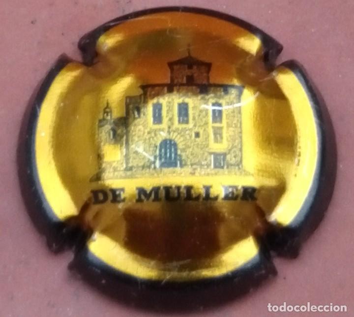 Sekt-Sammlung: chapa / placa - cava - de muller - fondo dorado
