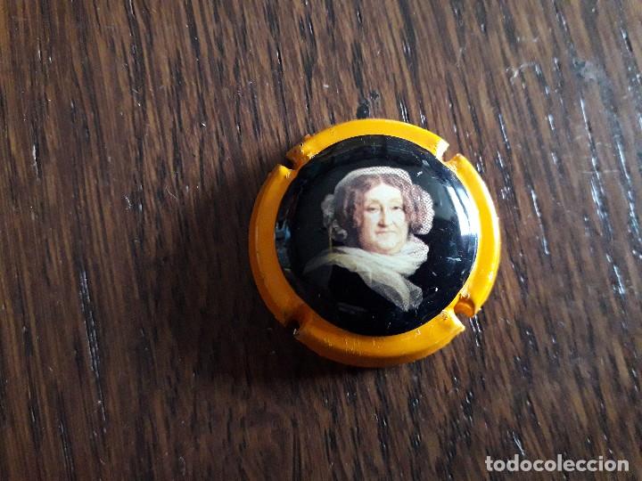 Coleccionismo de cava: chapa de champagne Clicquot - Foto 1