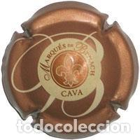 Coleccionismo de cava: PLACA CHAPA CAVA - Marques de Benach *ma - Foto 1