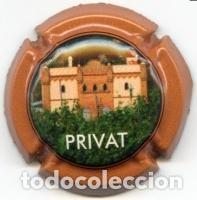 Coleccionismo de cava: PLACA CHAPA CAVA - Privat - marr&oacute; *p - Foto 1