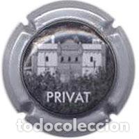 Coleccionismo de cava: PLACA CHAPA CAVA - Privat- gris *p - Foto 1