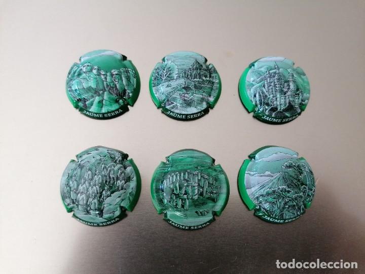 Coleccionismo de cava: 6 placas de cava col. Jaume Serra comp. - Foto 1