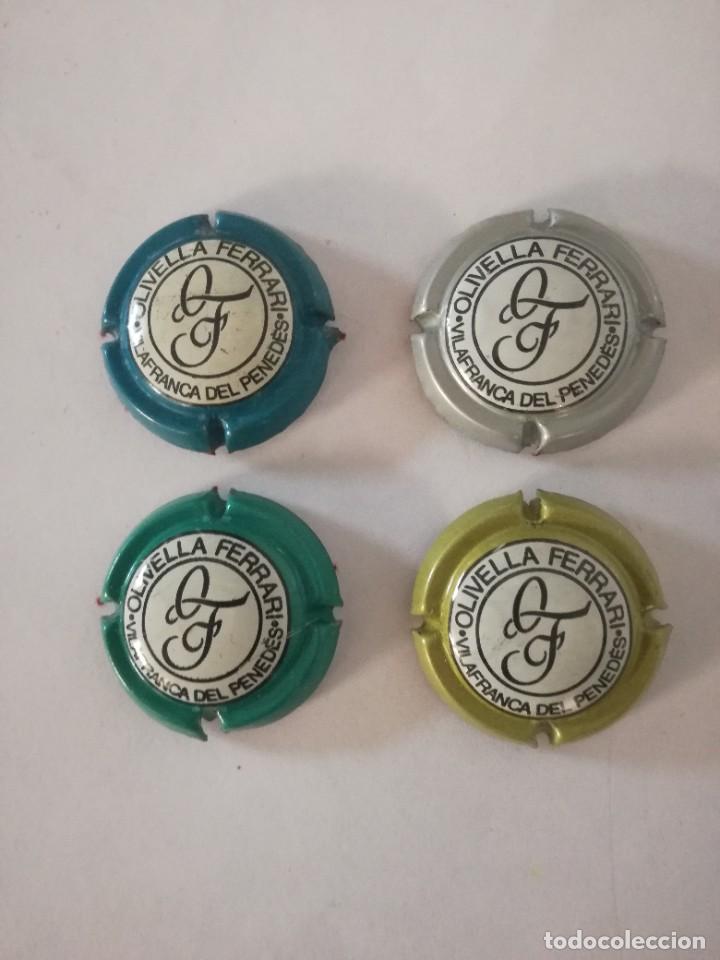 Coleccionismo de cava: Placas de cava Olivella Ferrari - Foto 1
