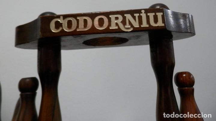Coleccionismo de cava: EXPOSITOR PARA BOTELLA DE LA CAVA CODORNIU - Foto 4