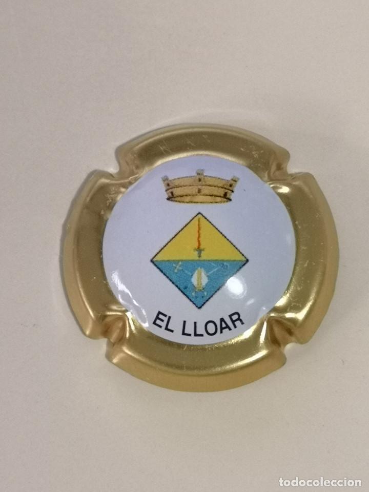 Coleccionismo de cava: PLACA CHAPA DE CAVA - MUNICIPIOS DE TARRAGONA - EL LLOAR - Foto 1