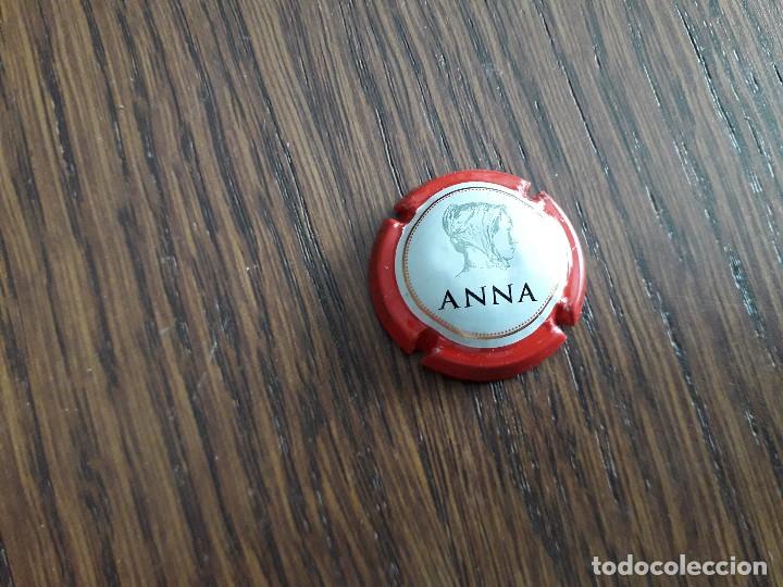 Coleccionismo de cava: chapa de cava, Anna de Codorniu, brut - Foto 1