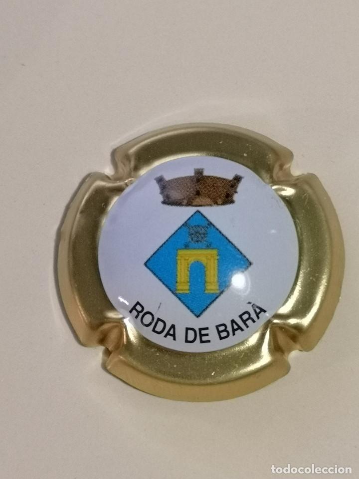 Coleccionismo de cava: PLACA CHAPA DE CAVA - MUNICIPIOS DE TARRAGONA - RODA DE BAR&Agrave; - Foto 1