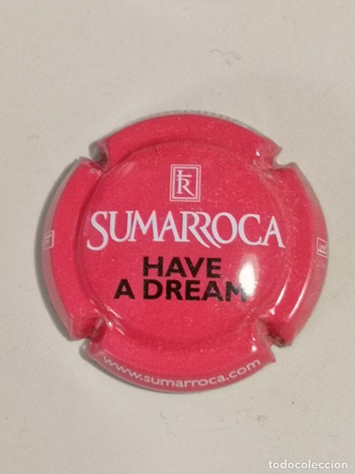 Coleccionismo de cava: PLACA CHAPA DE CAVA - SUMARROCA - HAVE A DREAM - Foto 1