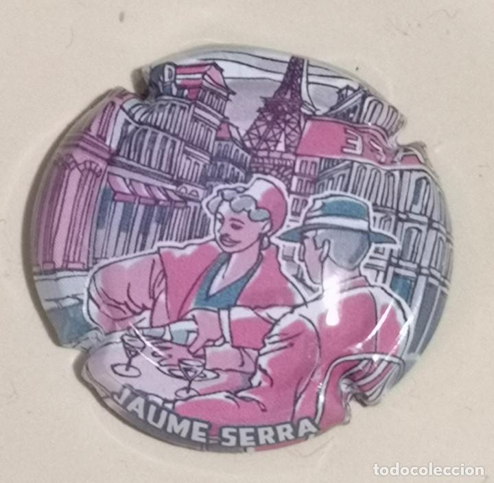 Coleccionismo de cava: PLACA CHAPA CORONA DE CAVA - JAUME SERRA - Foto 1