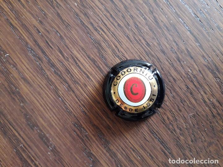 Coleccionismo de cava: placa chapa de cava, Codorniu. - Foto 1