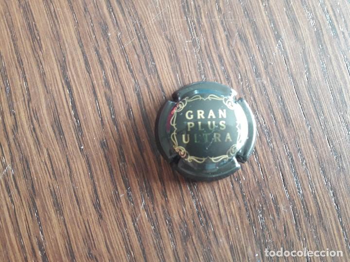 Coleccionismo de cava: placa chapa de cava, gran plus ultra, Codorniu. - Foto 1