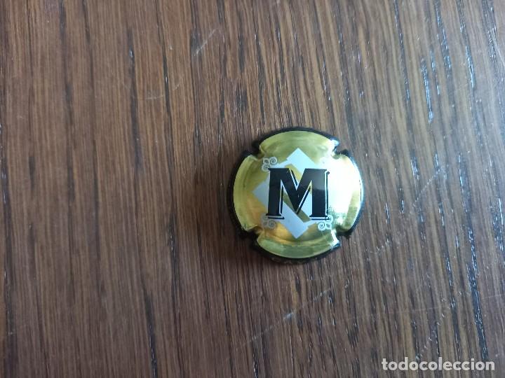 Coleccionismo de cava: placa chapa de cava, Maset del Lle&oacute;. - Foto 1