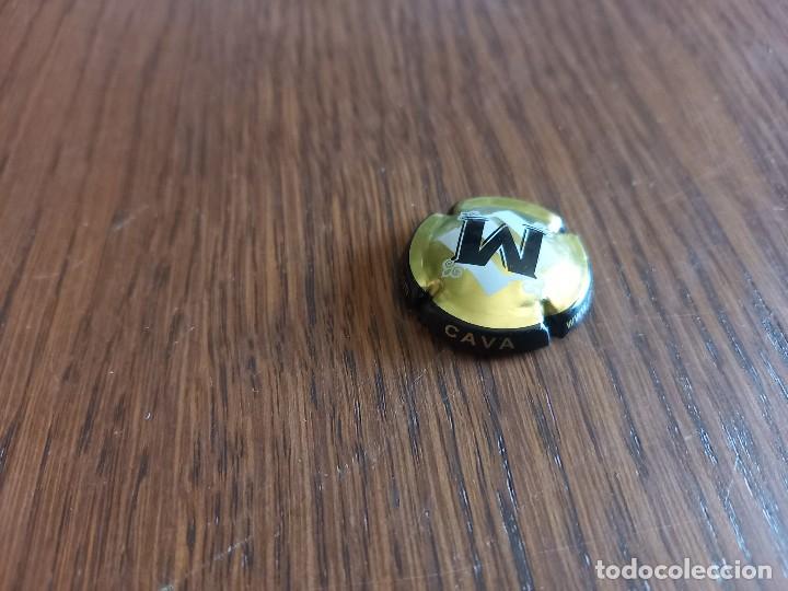 Coleccionismo de cava: placa chapa de cava, Maset del Lle&oacute;. - Foto 3