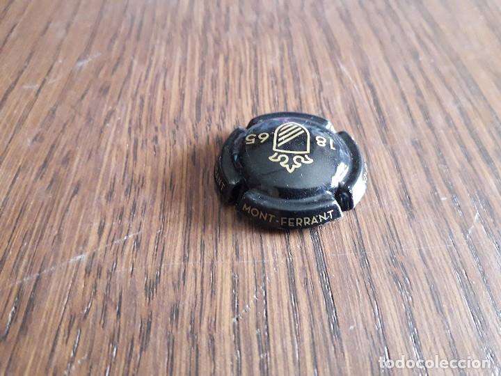 Coleccionismo de cava: placa chapa de cava, Mont-Ferrant - Foto 3
