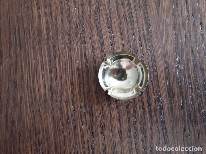 Coleccionismo de cava: placa chapa de cava, Maset del Lle&oacute;. - Foto 3