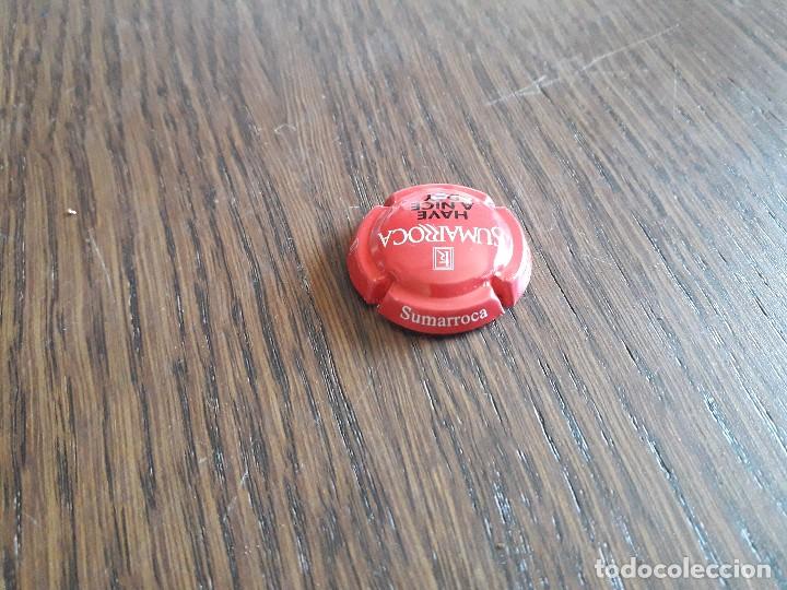 Coleccionismo de cava: placa chapa de cava, sumarroca, have a nice day. - Foto 4