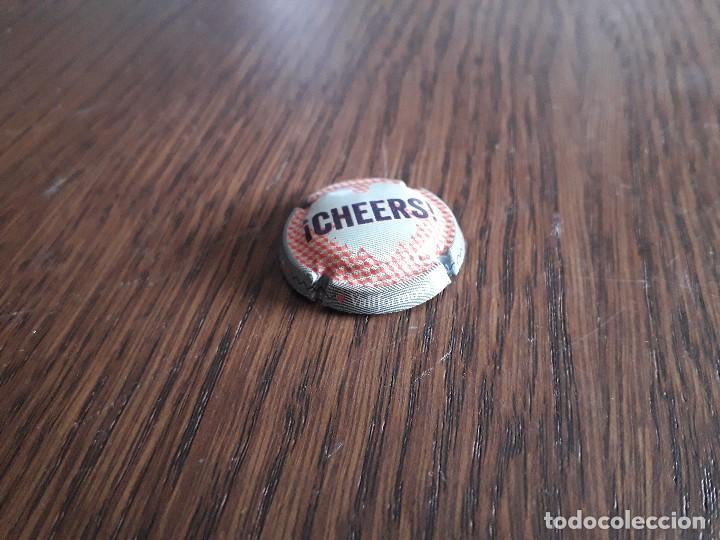 Coleccionismo de cava: placa chapa de cava, Vallformosa, &iexcl; Cheers. - Foto 3