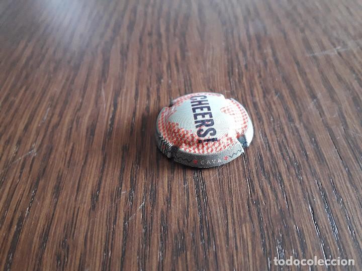 Coleccionismo de cava: placa chapa de cava, Vallformosa, &iexcl; Cheers. - Foto 4