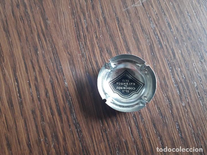 Coleccionismo de cava: placa chapa de cava, Ravent&oacute;s, Codorniu. - Foto 4