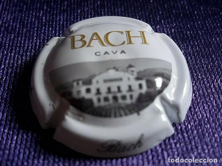 Coleccionismo de cava: PLACAS DE CAVA. CHAPA BACH BLANCO B - Foto 1