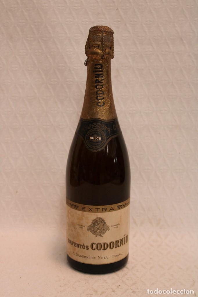 Coleccionismo de cava: BOTELLA DE CAVA RAVENT&Oacute;S CODORNIU. DULCE. SIN DESCORCHAR - Foto 1