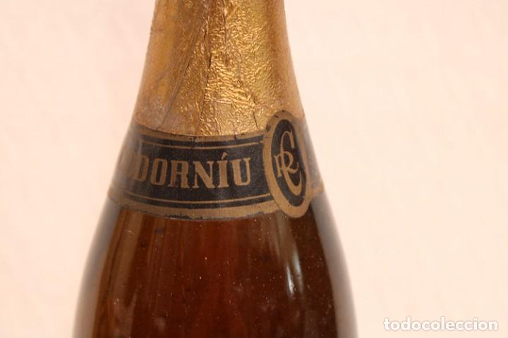Coleccionismo de cava: BOTELLA DE CAVA RAVENT&Oacute;S CODORNIU. DULCE. SIN DESCORCHAR - Foto 8