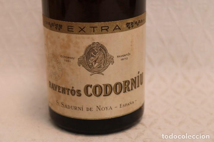 Coleccionismo de cava: BOTELLA DE CAVA RAVENT&Oacute;S CODORNIU. DULCE. SIN DESCORCHAR - Foto 10